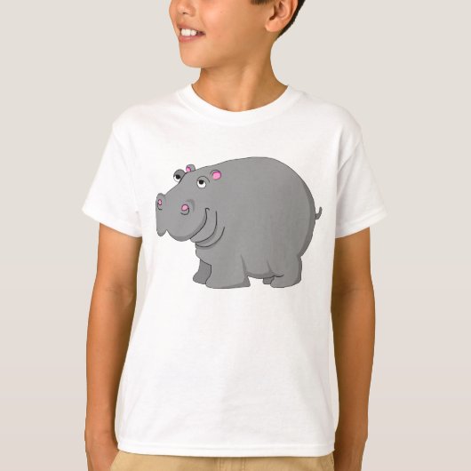hippo t-shirt (Voorkant)