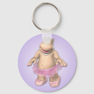 Hippo Tutu Sleutelhanger