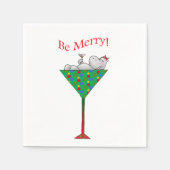 Hippo van Tipsy-tini Servetten (Voorkant)