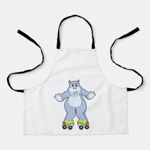 Hippo with Roller skates Schort