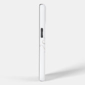 Hippocampe côtier et iPhone floral 15 Coque (Verso / Droite)