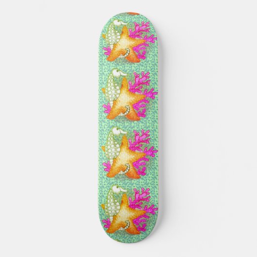 Hippocampe Étoile de mer Skateboard (Recto)