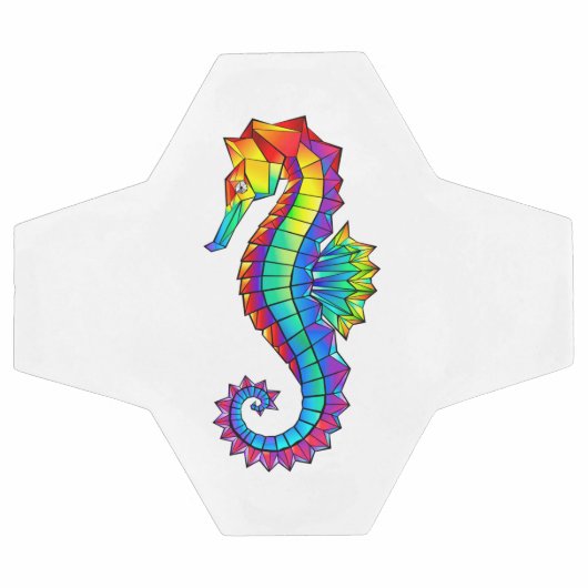 Hippocampe polygonal arc-en-ciel (Plat)