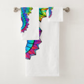 Hippocampe polygonal arc-en-ciel (En situation)