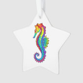 Hippocampe polygonal arc-en-ciel (devant)