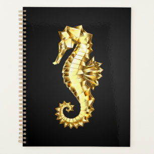 Hippocampe Polygonal Or