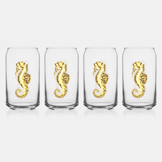 Hippocampe Polygonal Or (Recto)