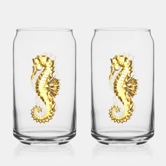 Hippocampe Polygonal Or (Verso)