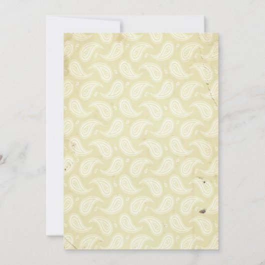 hippocampes nautiques épousant des invitations (Dos)