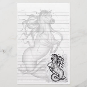 Hippocampus Briefpapier