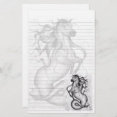 Hippocampus Briefpapier (Voorkant / Achterkant)