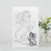 Hippocampus Briefpapier (Staand voorkant)