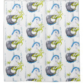 Hippocampus (schedel) douchegordijn (Voorkant)