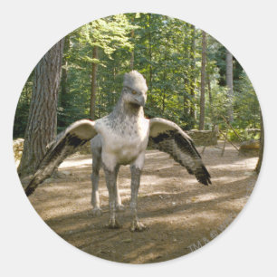 Hippogriff Ronde Sticker