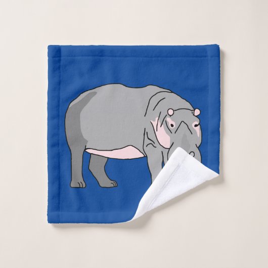 Hippopotame (Gant de toilette)