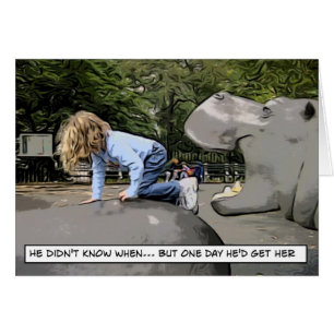 hippopotame affamé - un jour