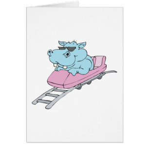 hippopotame de montagnes russes