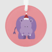 Hippopotame de Noël (dos)