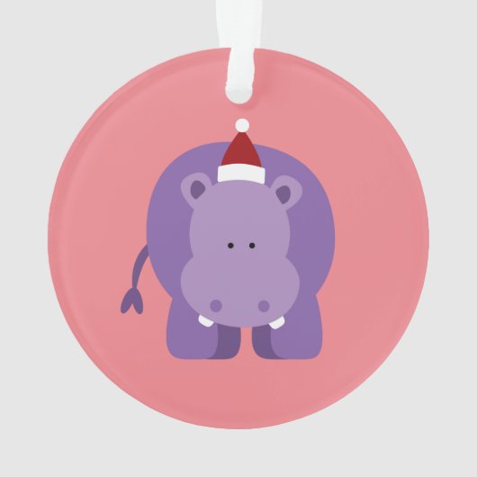 Hippopotame de Noël (dos)