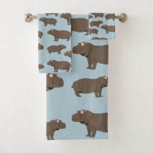 Hippopotame Hippo Motif