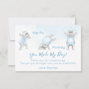Hippopotame Hourra Culbute Merci