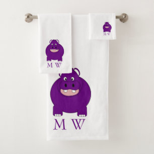 Hippopotame Monogrammé Design