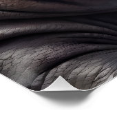 Hippopotame no 3 Poster brillant (Coin)