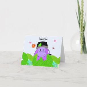 Hippopotame Violet Merci