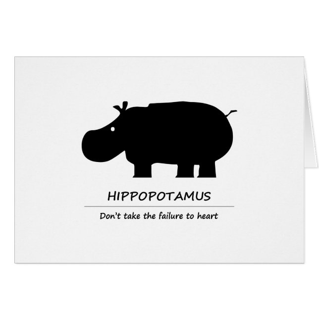 Hippopotamus カ バ (Voorkant Horizontaal)