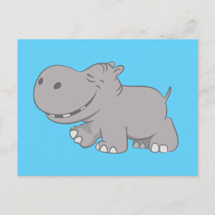 Hippopotamus Briefkaart