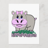 Hippopotamus Briefkaart (Voorkant)