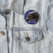 Hippopotamus Button (In situ)