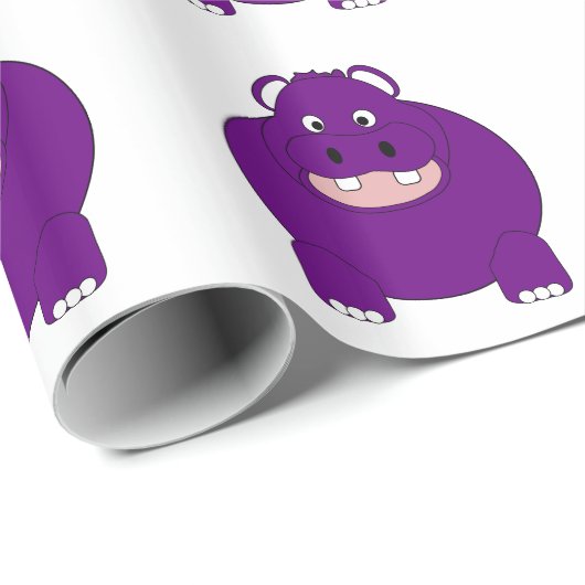 Hippopotamus Cadeaupapier (Rol Hoek)