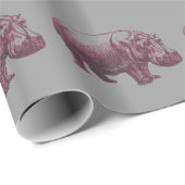 Hippopotamus Cadeaupapier (Rol Hoek)