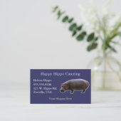 Hippopotamus Cartes de visite (Debout devant)