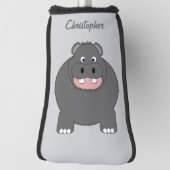 Hippopotamus Design Golfheadcover (Draai 90)