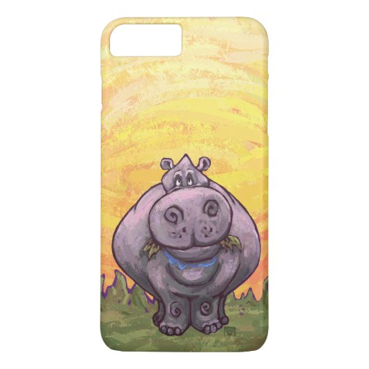 Hippopotamus Electronics Case-Mate iPhone Case (Achterkant)