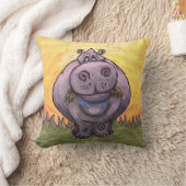 Hippopotamus Gifts & Accessoires Kussen (Deken)