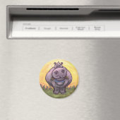 Hippopotamus Gifts & Accessoires Magneet (Insitu (Vaatwasser))