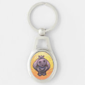 Hippopotamus Gifts & Accessoires Sleutelhanger (Voorkant)