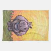 Hippopotamus Gifts & Accessoires Theedoek (Horizontaal)