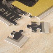 Hippopotamus  hippo zoo poster wpa legpuzzel (Zijkant)