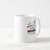 Hippopotamus I Want A Hippopotamus For Christmas H Koffiemok (Voorkant rechts)