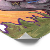 Hippopotamus Poster Personnalisé Chambre (Coin)