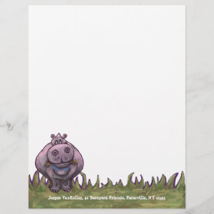 Hippopotamus Stationery
