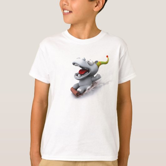 Hippopotamus T-shirt (Voorkant)