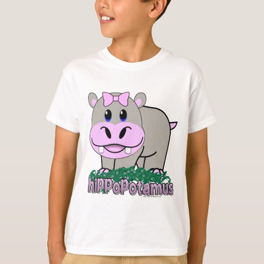 Hippopotamus T-shirt (Voorkant)
