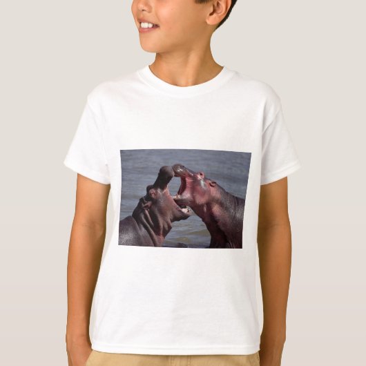 hippopotamus t-shirt (Voorkant)