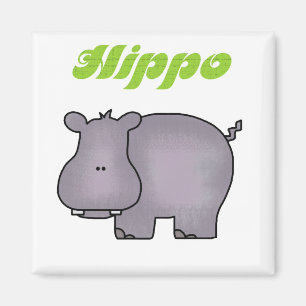 Hippopotamus Tshirts en Gifts Magneet