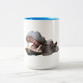 Hippopotamus Two-Tone Mug (Centre)